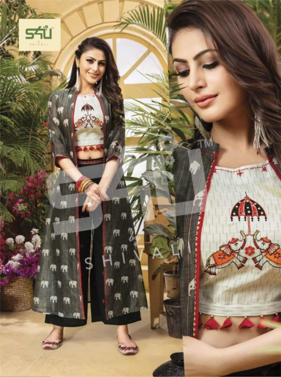 S4u Fusion Beats Vol-3 Party Wear Kurti Set S4u Fusion Beats Vol-3 Party Wear Kurti Set